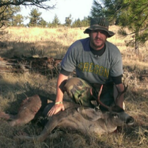 My 2nd buck taken Oct 2014 3x2 mule deer