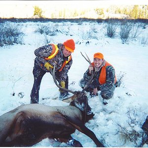 My first Bull elk in 2003