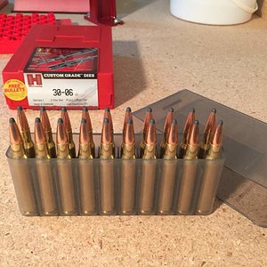First full box of hand-rolled .30-06 ammo