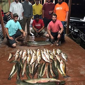 Bowfishing bachelor party