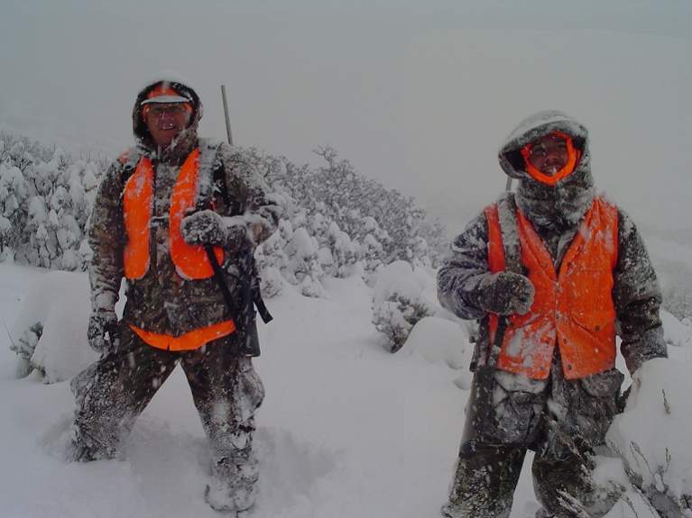 2008 Oak Ridge near Meeker. We slept in the back of the truck that evening and had a couple Manhattans while it was coming down. 1 hour after this pic