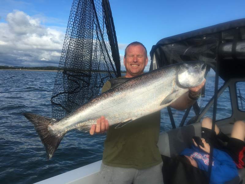 23lb King hen caught off twin harbors