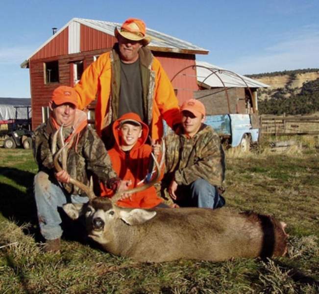 Another great hunt with my father and boys