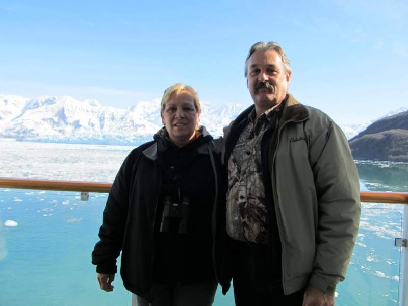 At Hubbard Glacier