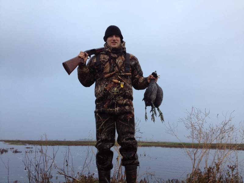 Bagged some Coots at Grizzly Island (California)