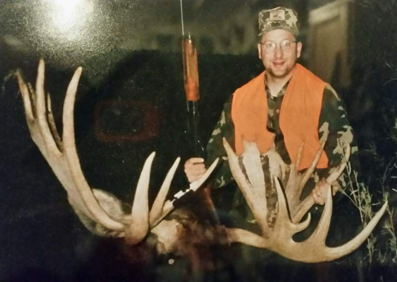 Boone &amp; Crockett Montana Moose 1996