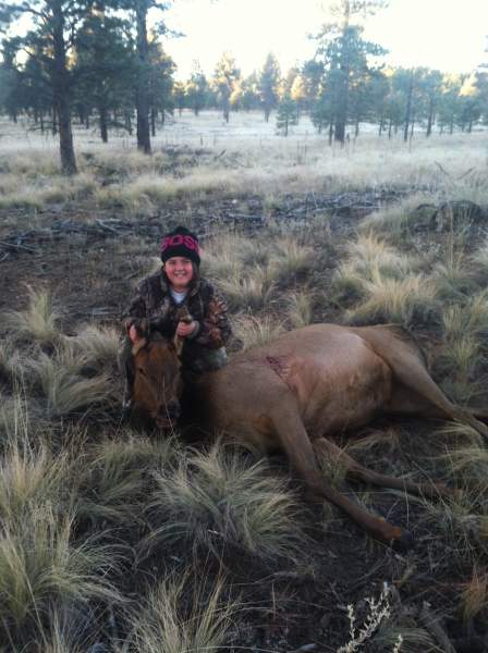Cheyenne and Elk  2013 unit 6A AZ Youth Hunt Age 11