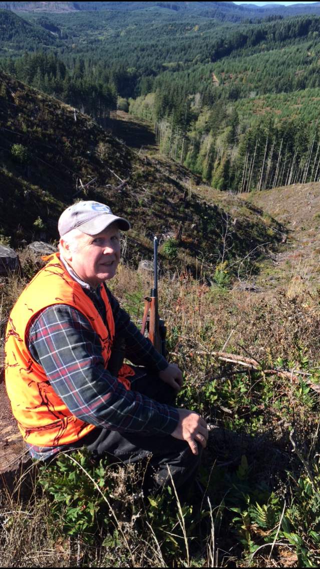 Dad hoping a buck shows up