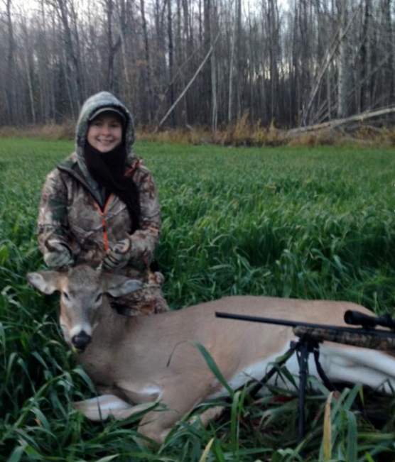 Elk may have skunked me that year, but I got this young (yet big bodied) whitetail at the family's hunting cabin with my savage axis 30-06.