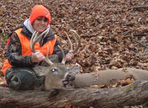 Haley's first buck