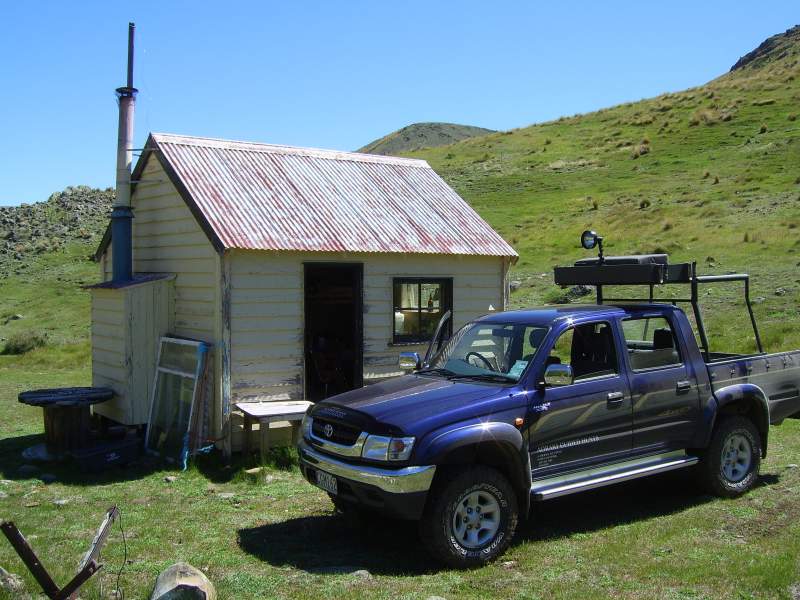 High country hut - Private land