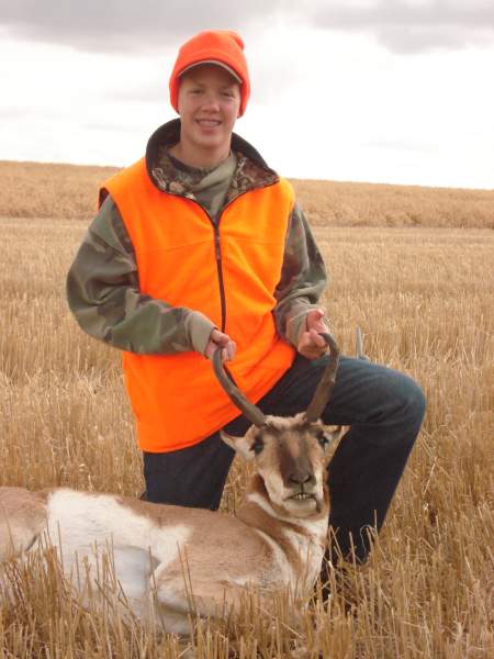Hunter's 2011 Antelope.  His 1st, 10 inches