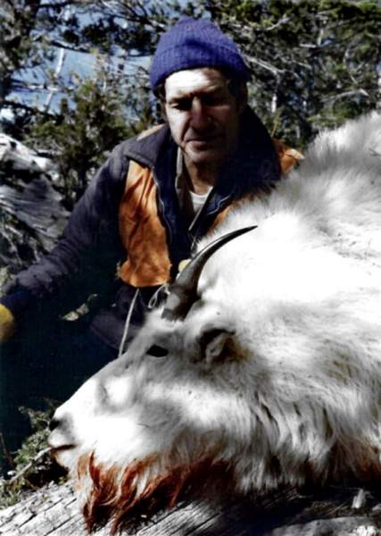 Hunting buddy, Jim Ford took this 91/2" Billy off the top of Hogback Mountain near Helena, Montana in 1977.