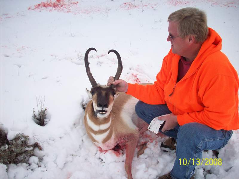 Husband's 2008 Antelope Buck