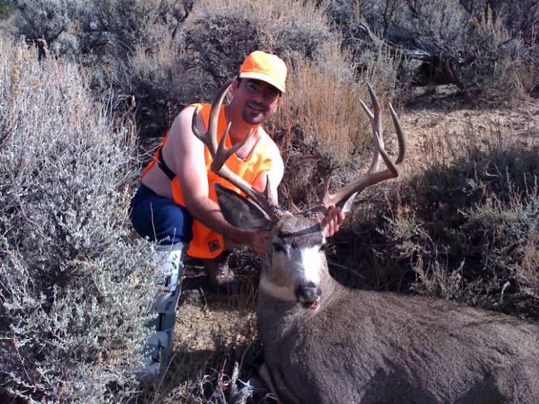 I call this the:  broken Leg Buck #2. I hunted that season in a cast. Go figure I would break my leg in two places and draw two great buck tags. This 