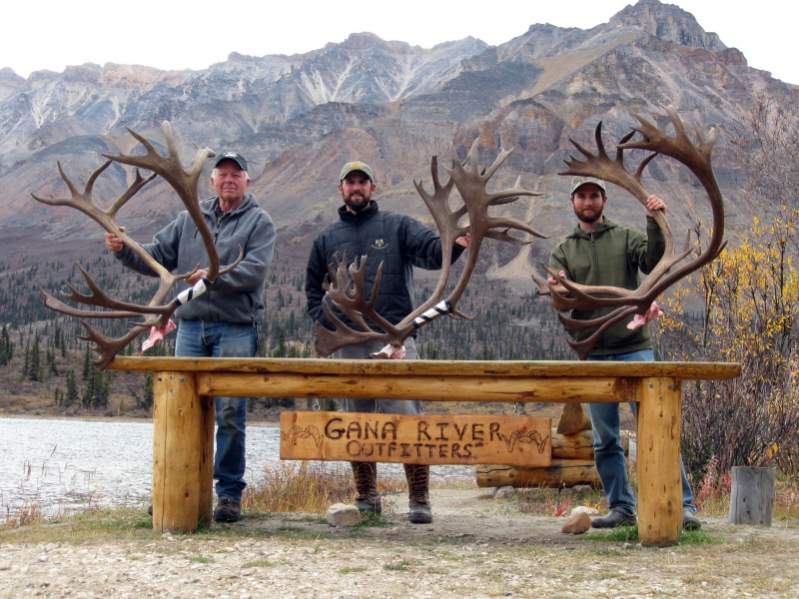 I hunted the last hunt of the 2009 season with these two guides from Gana River Outfitters.  It was a blast, hunting with these two young guys, Trevor