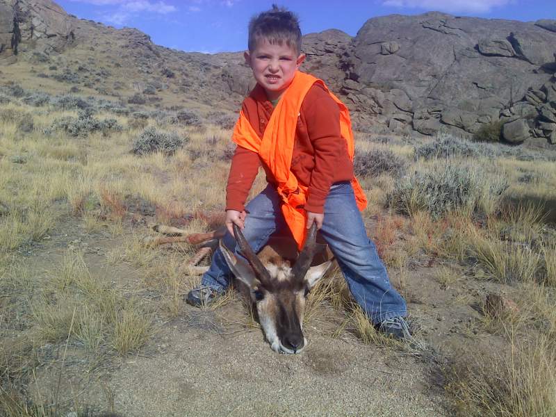 I think hunting is in his blood...