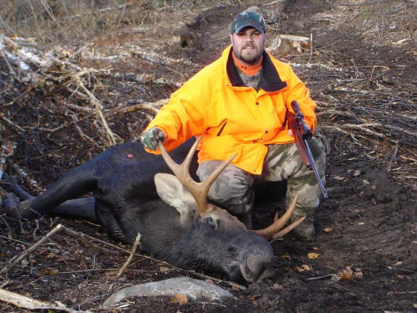 I took this bull on Oct 5, 2006 near Finland, MN. I drew the tag for area 31 on my first time applying.