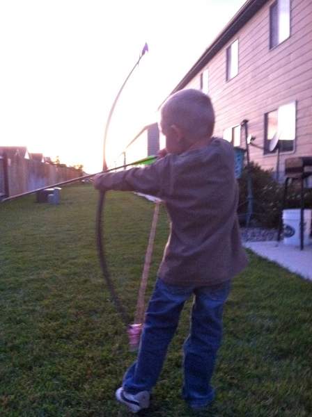 It's already in his blood!