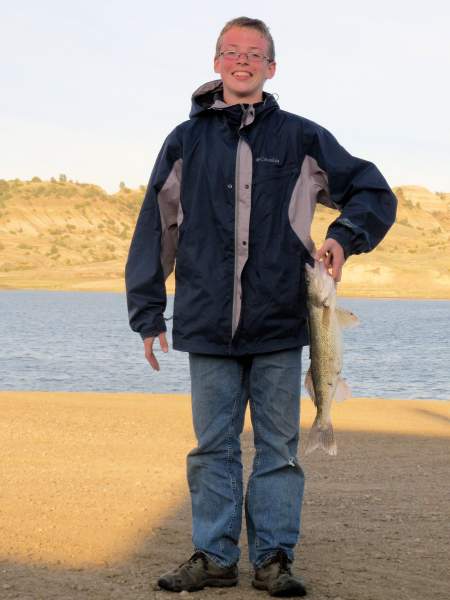 Joe and a 4-5# walleye