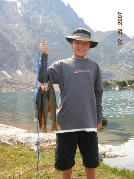 Josh 2007 Beartooth fishing