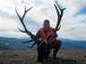 My bull after it was quartered. Pic. was taken while we were mule deer hunting in the little belts on the way home. Realized we didn't have any pics o