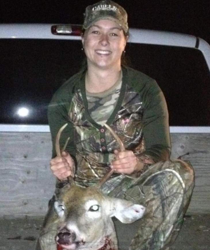 My first big game kill, taken at the family's hunting cabin with my grandfathers 30-06.