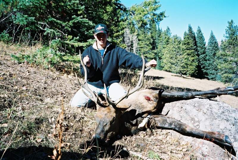 My first Bull Elk 2002