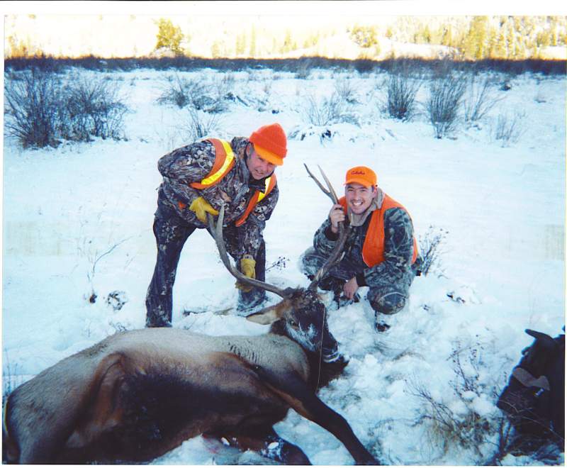 My first Bull elk in 2003