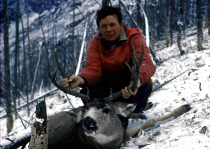 My first experience with &quot;ground shrinkage.&quot;  I thought this buck taken in the 1970's was much larger than he ended up.  The factor that foo