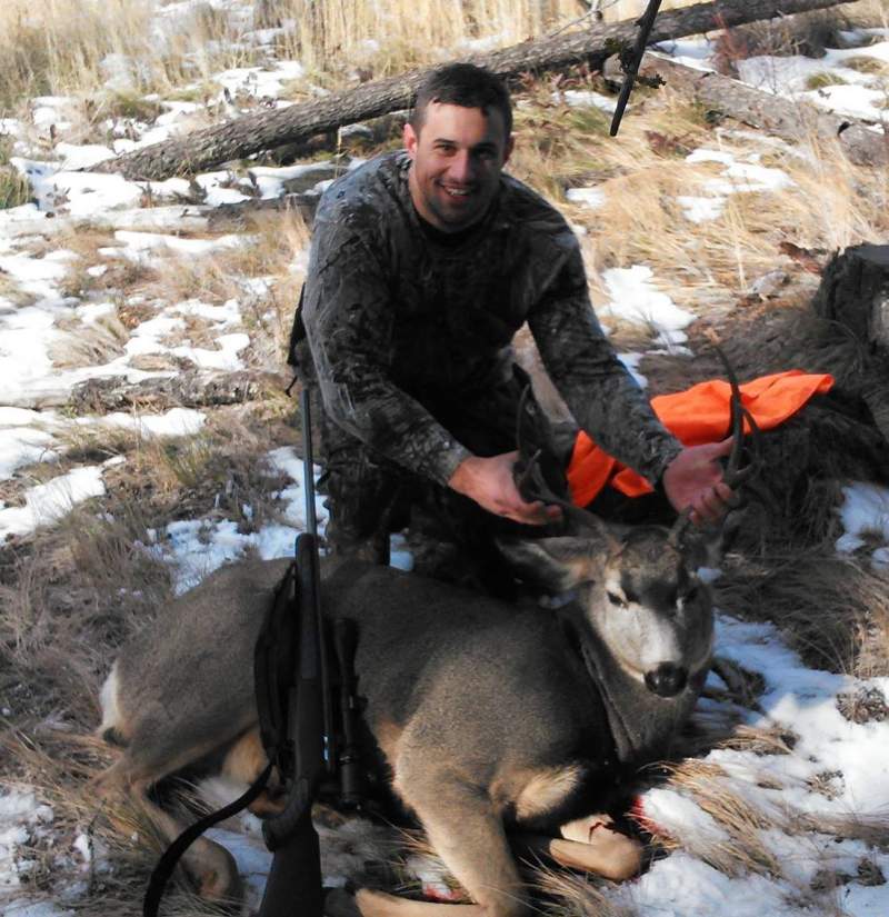 My first mule deer buck. Black Mountain outside of Missoula, MT