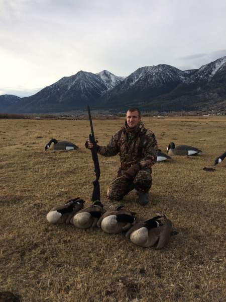 Nevada Goose Hunt, 17Jan2015