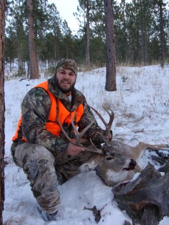 Shot this buck in the Black Hills of SD on 11/23/10