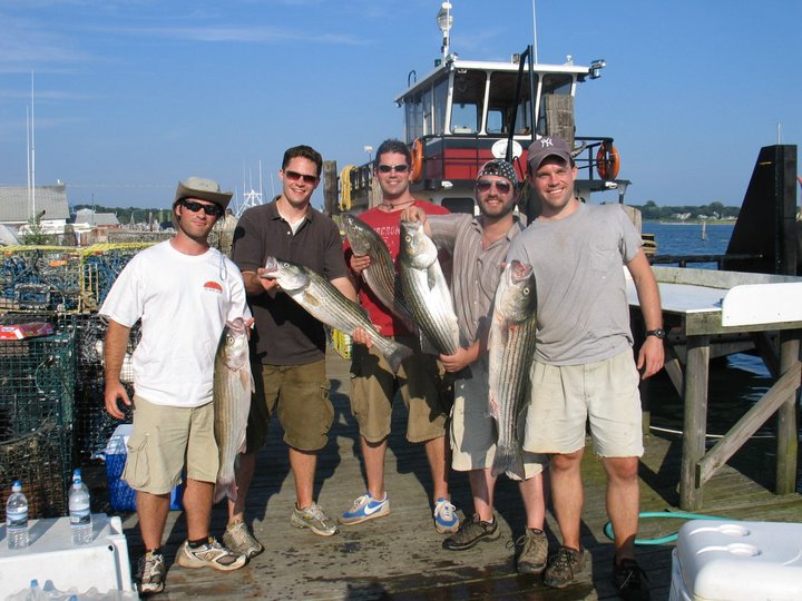 Striped Bass Fishing with some buddies