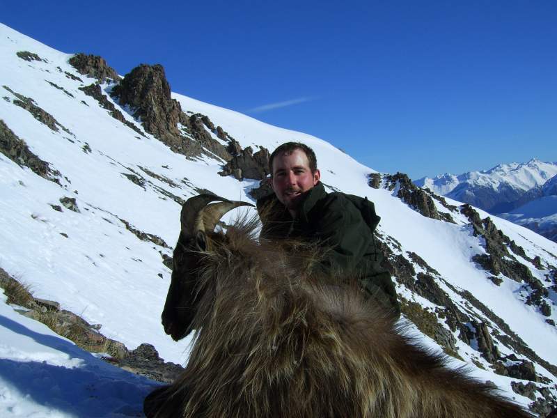 Tahr taken with my .300 mag at 310 yards