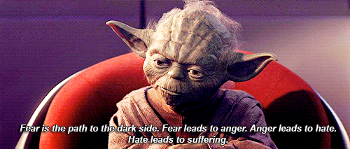 Star Wars - Master Yoda (best quotes) “Fear is the path to ...