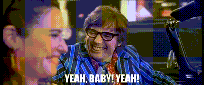 YARN | Yeah, baby! Yeah! | Austin Powers: International Man of Mystery  (1997) | Video clips by quotes | ec416d73 | 紗