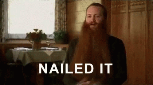 Nailed It GIF - Nailed It Nailed It - Discover & Share GIFs