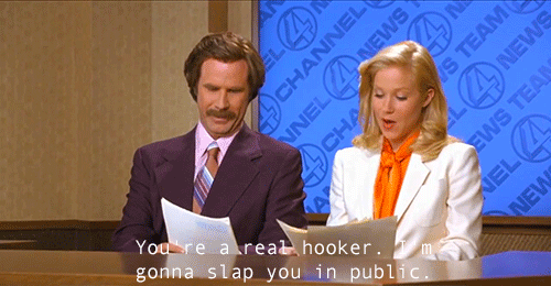 When the Insults Get Really Bad | 35 Times Ron Burgundy and the Channel 4  News Team Cracked You Up | POPSUGAR Entertainment Photo 29