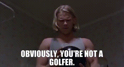 YARN | Obviously, you're not a golfer. | The Big Lebowski ...